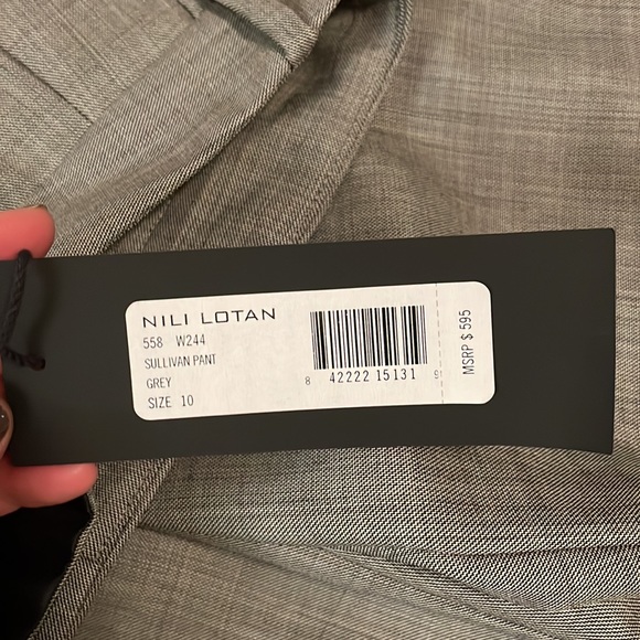 Nili Lotan Sullivan Pant 10 - Picture 4 of 9